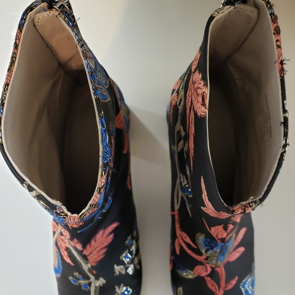 Zara Floral Ankle Boots - Picture 6 of 9